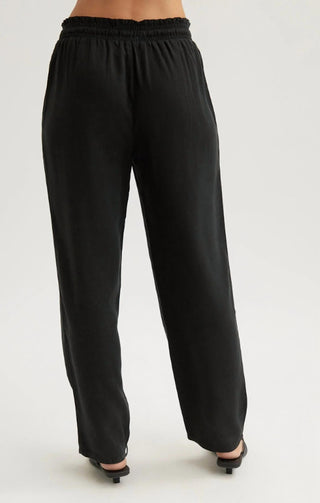 Bella Dahl - Calças com cintura franzida