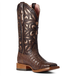 Ariat - Women's Carmencita Caiman Belly Square Toe Boots With Tekstep Comfort