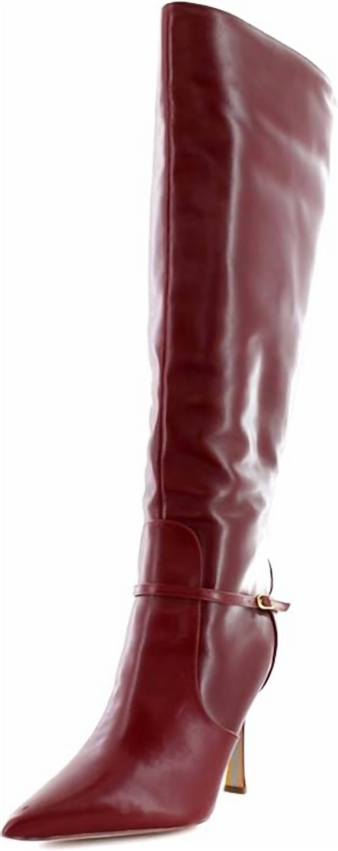 Sam Edelman - Women's Elia Wide Calf Pointed Toe Knee High Boot