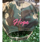 Kbethos - Women's Distressed Ribbon Hope Baseball Cap