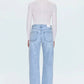 Pistola - Women's Lexi Mid Rise Bowed Straight Denim