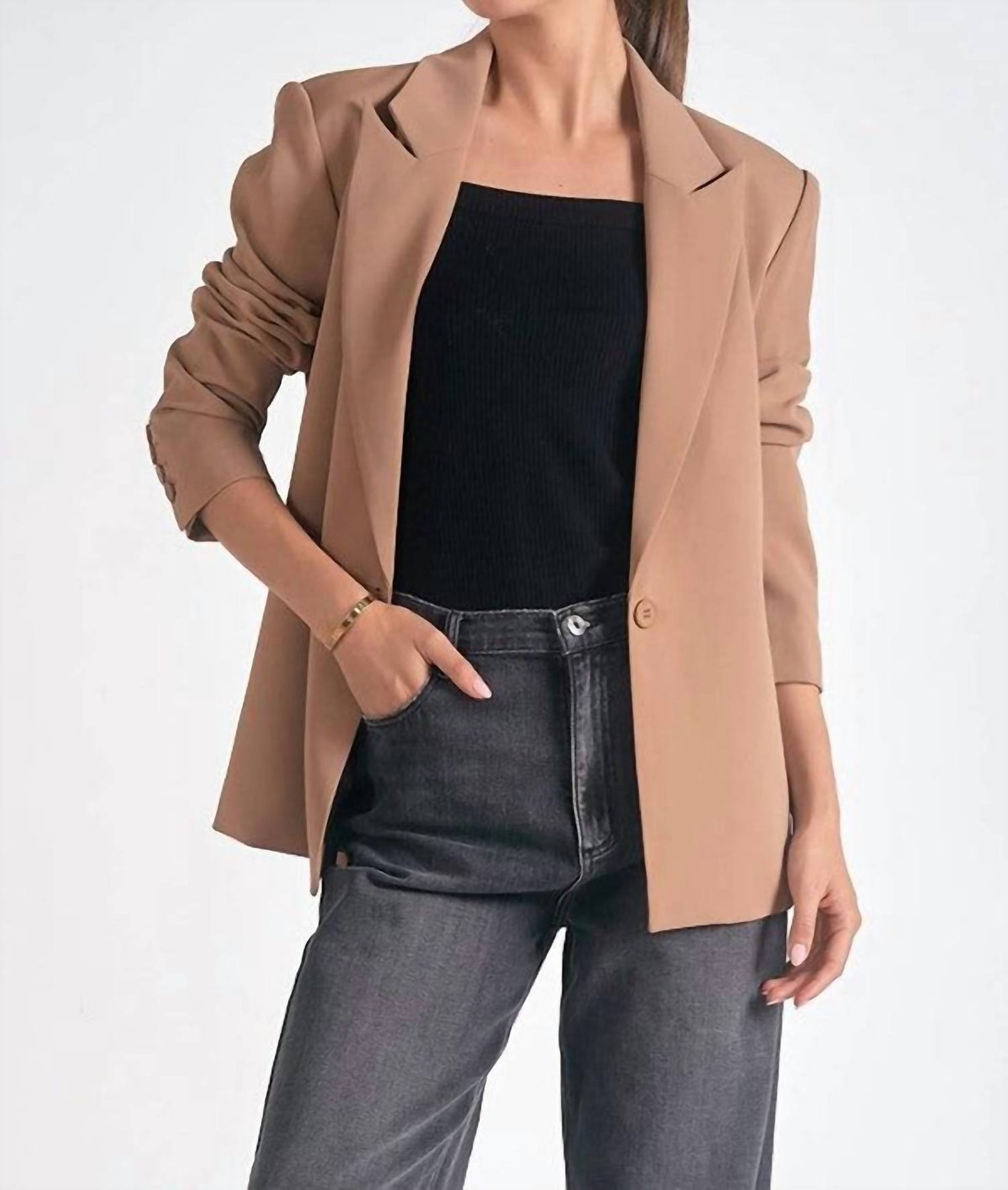 Elan - WIDE LAPEL BLAZER