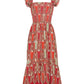 Cara Cara - Ruby Square Neck Dress