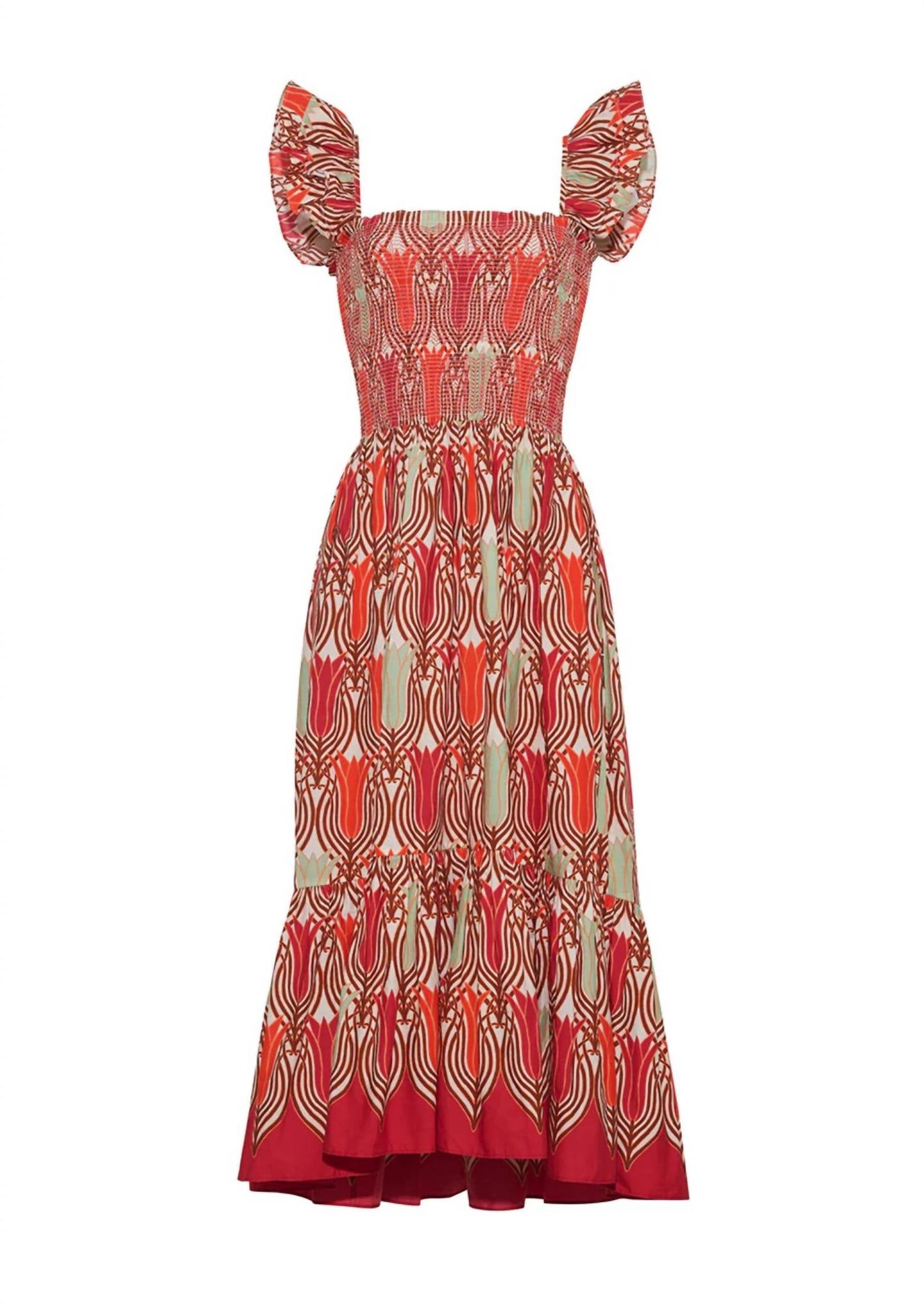 Cara Cara - Ruby Square Neck Dress