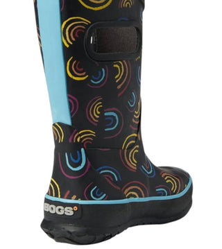 Bogs - Botas de chuva arco-íris para meninas