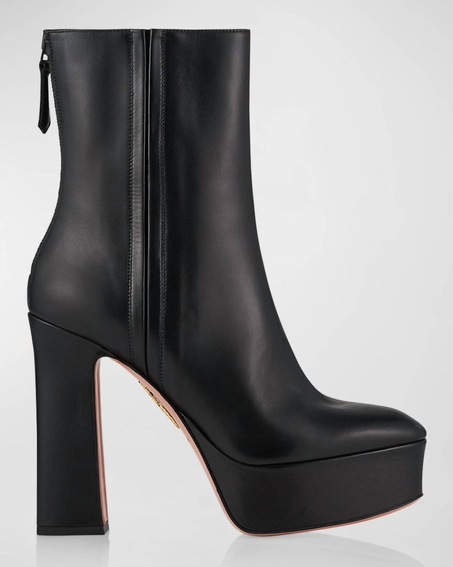 Aquazzura - Groove Leather Platform Bootie
