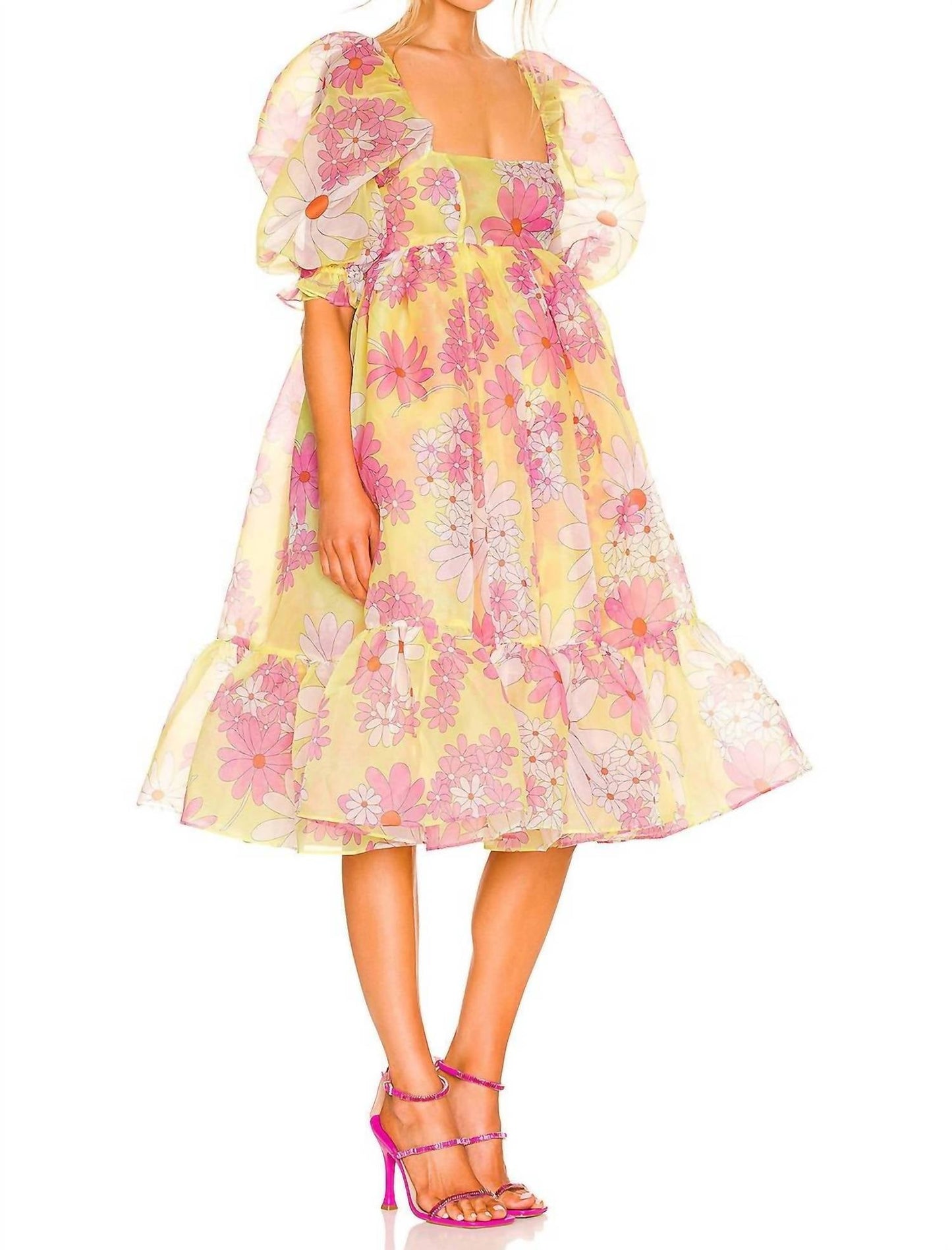 Selkie - French Puff Dress