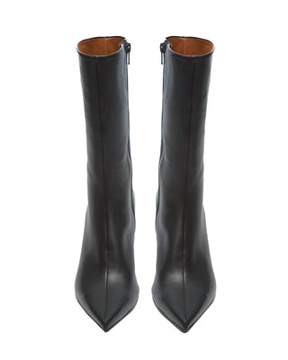 Coclico - Bota de salto médio de madeira Platinum
