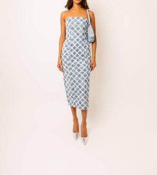 Amylynn - Bronte Denim Bandeau Dress
