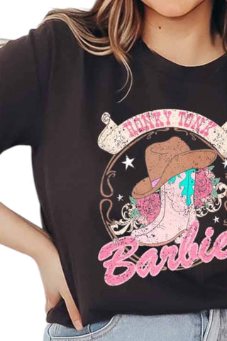 American Basics - Camiseta gráfica Western Barbie