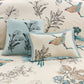 7 Piece Printed Cotton Twill Comforter Set Khaki Cal King