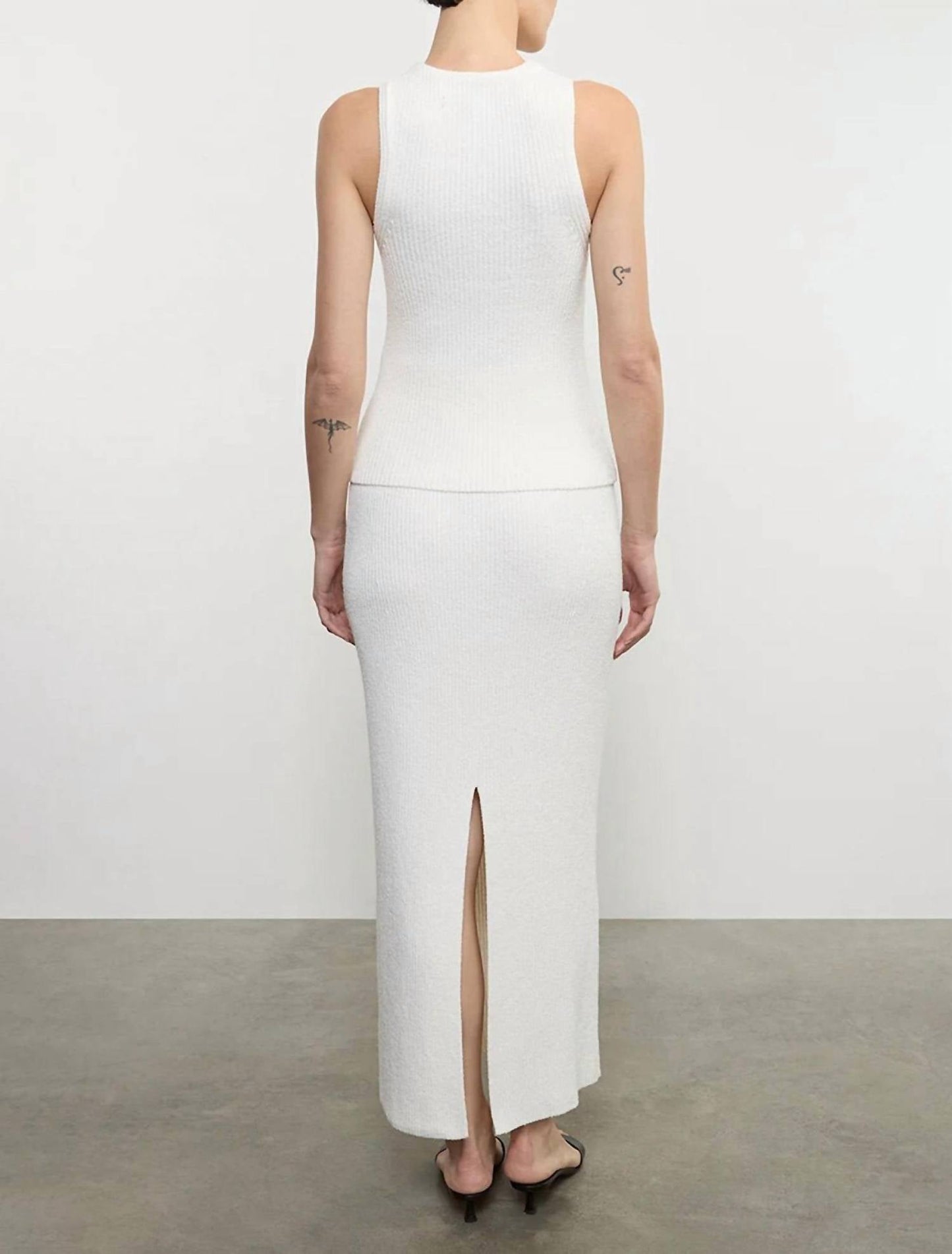Enza Costa - Boucle Knit Tank Top