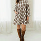 Aapparella - Plaid Mini Dress