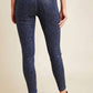 Joe'S Jeans - Charlie High Rise Coated Snake Print Skinny Jeans