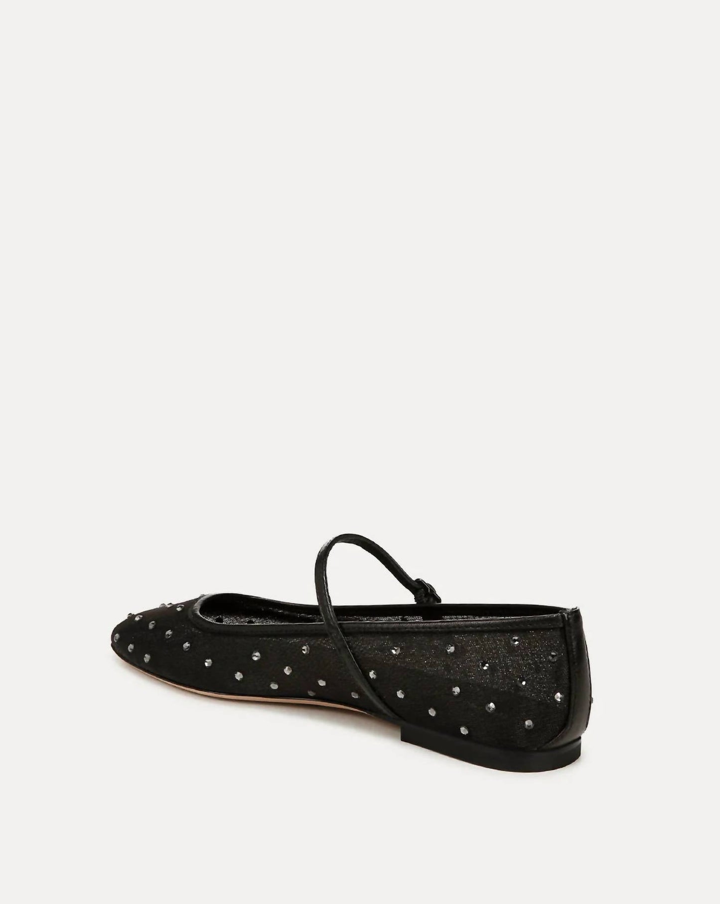 Veronica Beard - Women's Ellie Mesh Crystal Diamond Flat Shoes