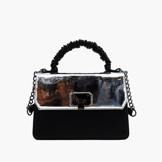 Like Dreams - Bolsa transversal vegana metálica Blaze feminina