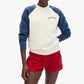 Clare V. - Sweatshirt w/Embroidered Sardine
