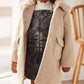 Mayoral - Girls' Faux Fur Collar Coat