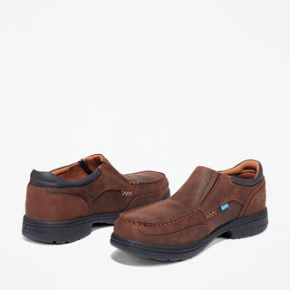 Timberland - Sapato de trabalho casual masculino Branston com biqueira de liga