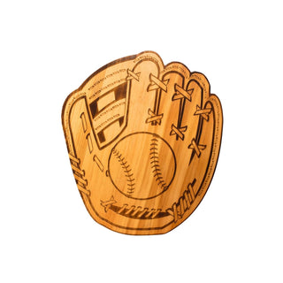 Creative Gifts International - Placa de madeira para luvas de beisebol