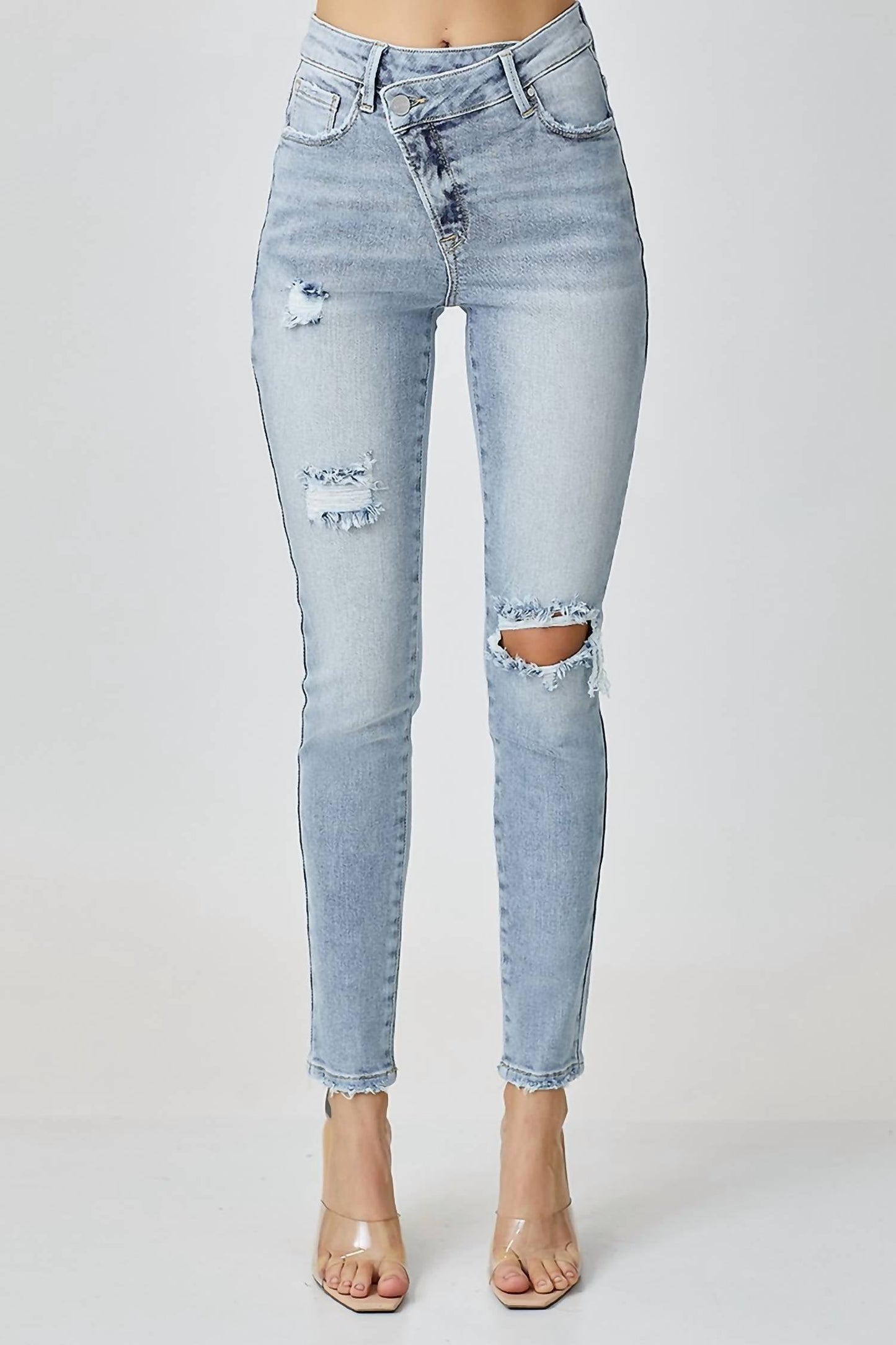 Risen - Plus Size Crossover Relaxed Skinny