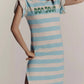 Sundry - Bonjour Rugby Stripe Midi Dress