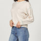 Another Love - Millie Crew Neck Sweater With Contrast Stitching