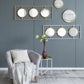 3 Mirror Piece Wall Mirror in Rectangular Frame