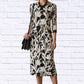 Diva Usa - Floral Knit Midi Dress