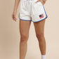 Sadie & Sage - Patriotic Contrast Flag Shorts