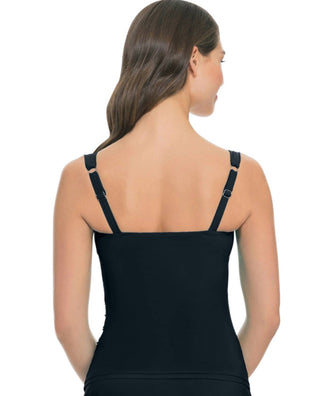 Perfil da Gottex - Top tankini franzido com aro e copa D