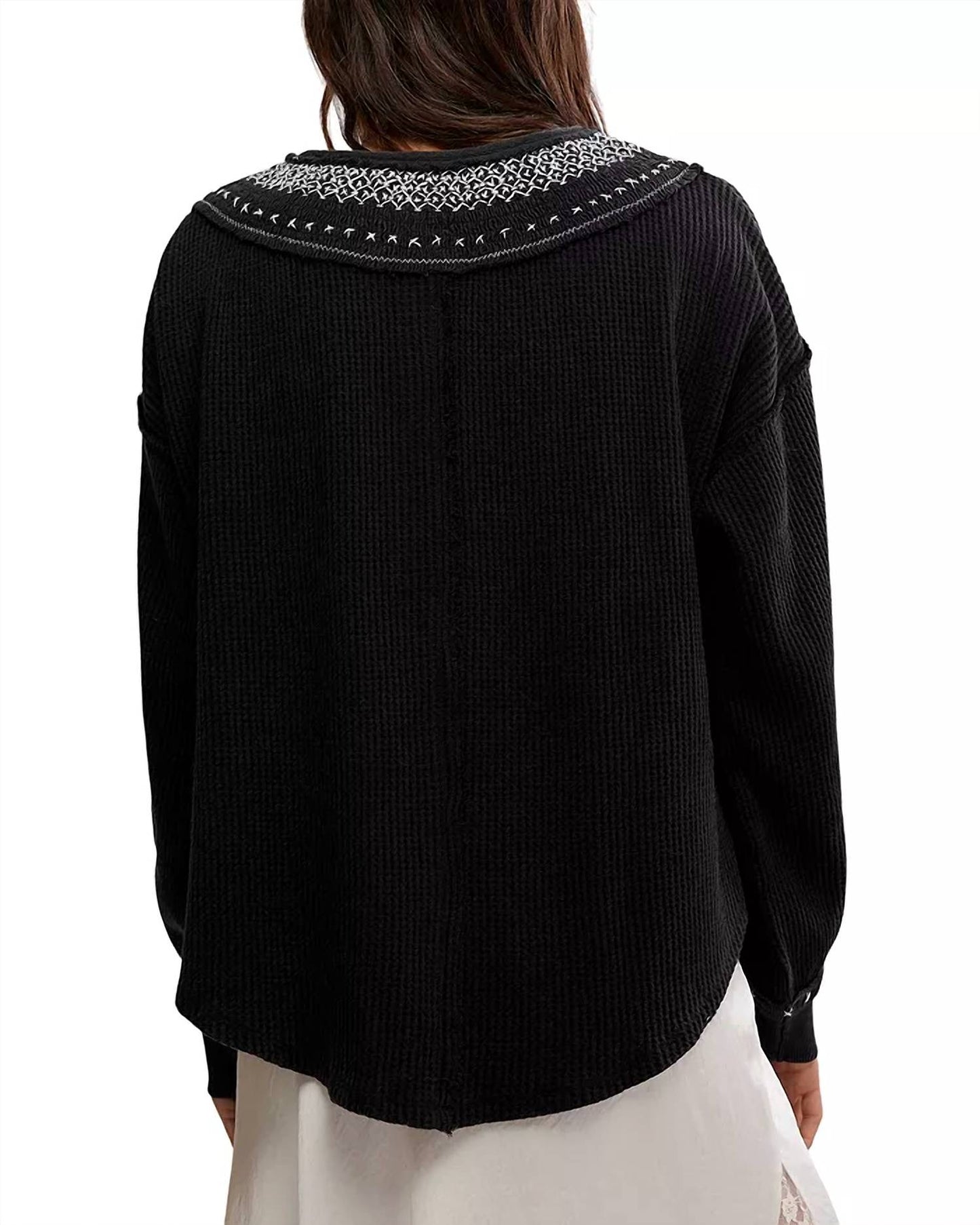 Free People - HOLLY HENLEY SWEATER