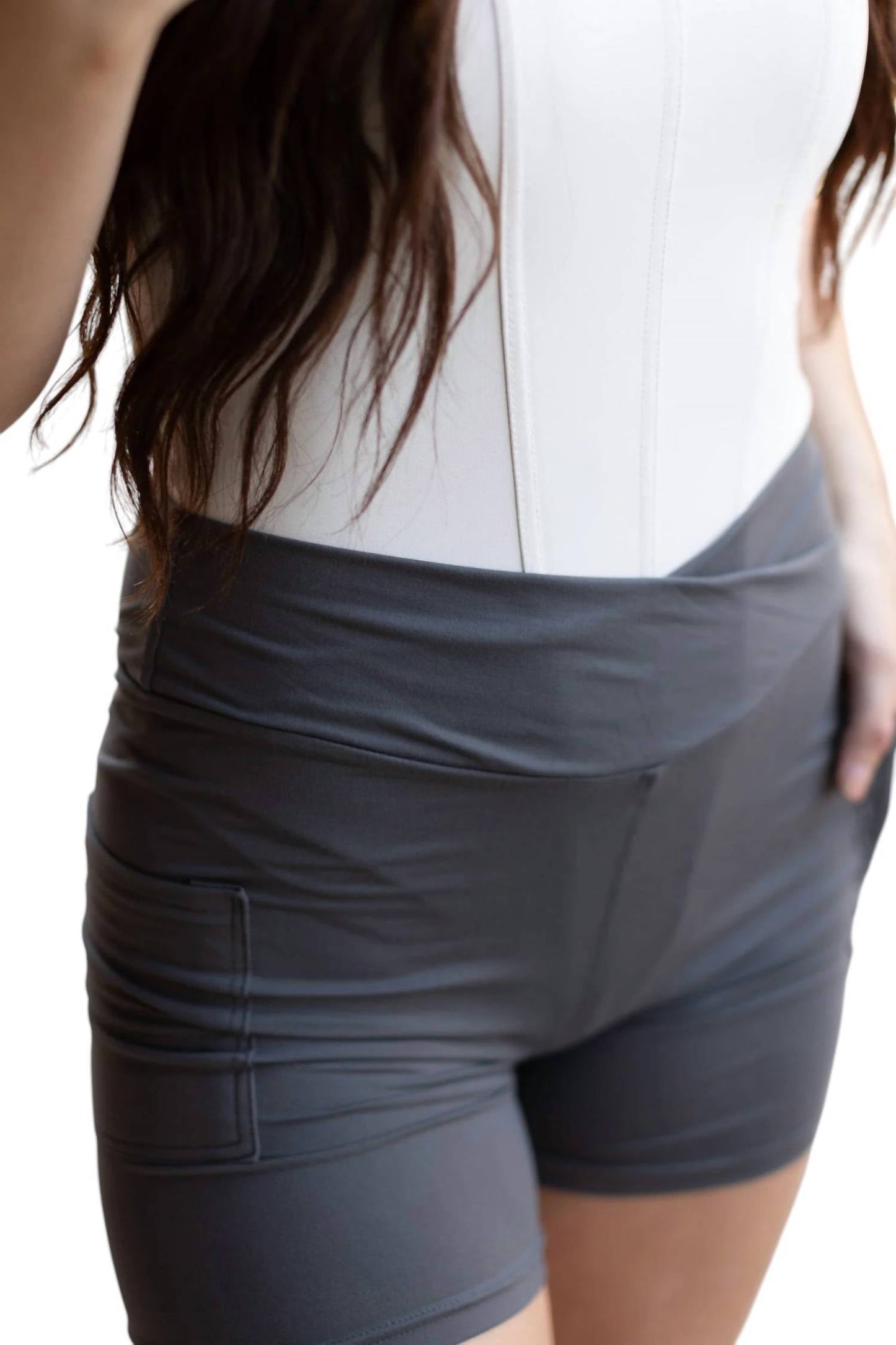Julia Rose - Caleigh Crossover Biker Shorts