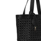 Ilse Jacobsen - Women's Braid 02 Black Synthetic Shoulder Bag