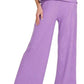Trendsi - Zenana Rolled Sleeve Top and Pants Sweater Set