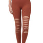Zenana - Gypsy Cut Out Biker Leggings