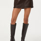Astr - Kareen Faux Leather Skirt