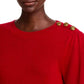 Veronica Beard - Nelia Cashmere Sweater with Crest Snaps