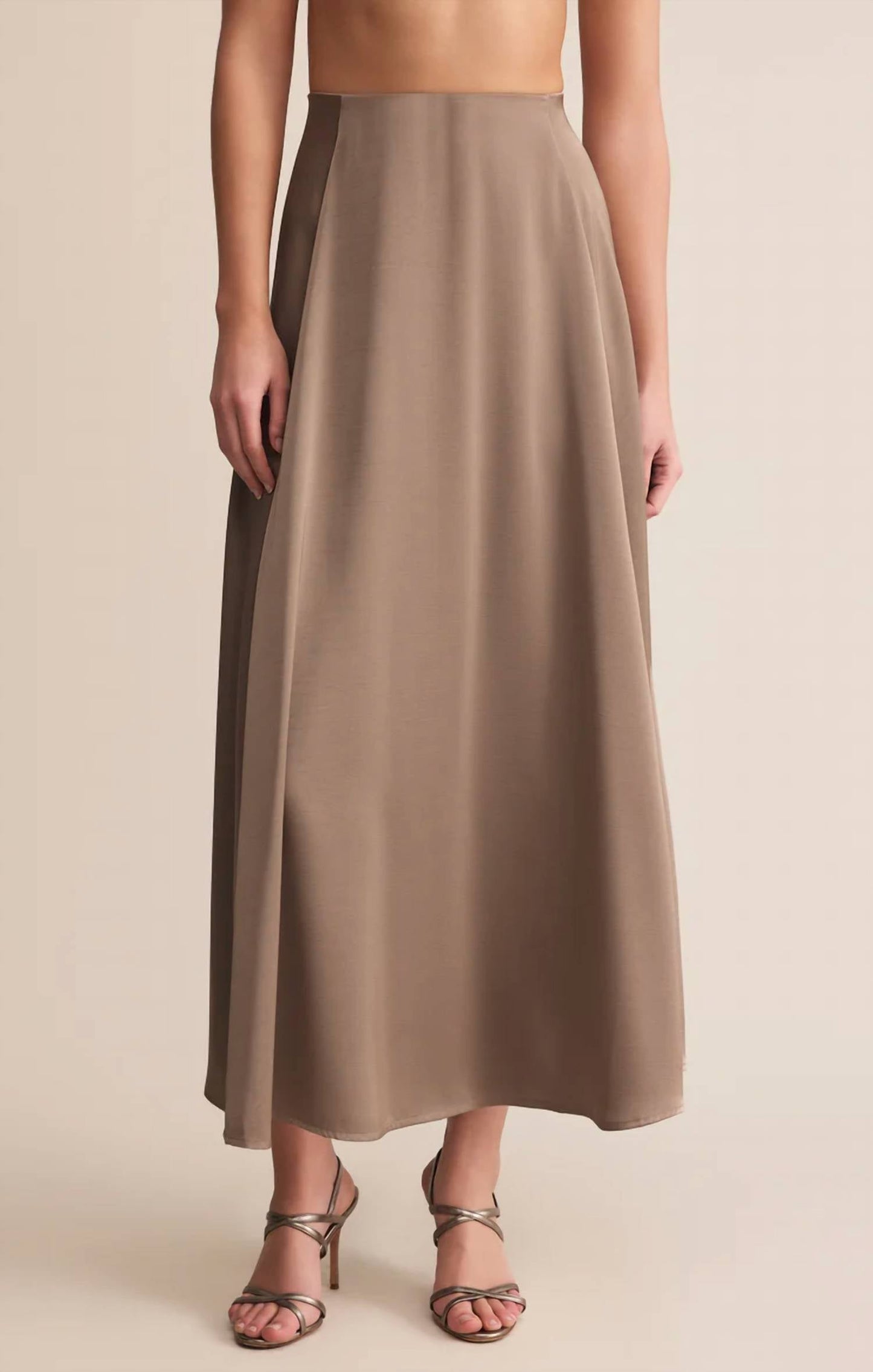 Z Supply - Northpointe Satin Midi Skirt
