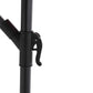 10ft Solar LED Offset Hanging Market Patio Umbrella (Dark Blue)