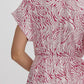 Entro - Zebra Midi Dress