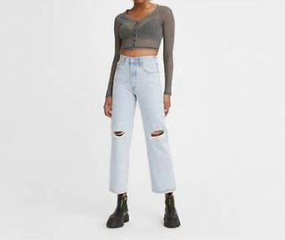 Levi'S - Calça Jeans Ribcage Straight Ankle