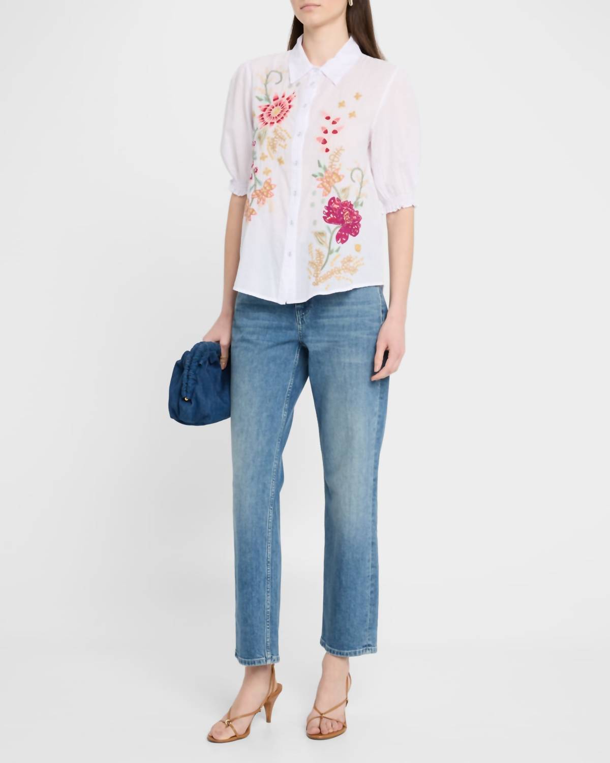 Johnny Was - Women's Sarai Smocked Lisbon Blouse