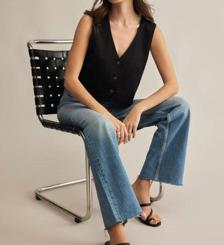 Z Supply - Colete de linho Marta feminino