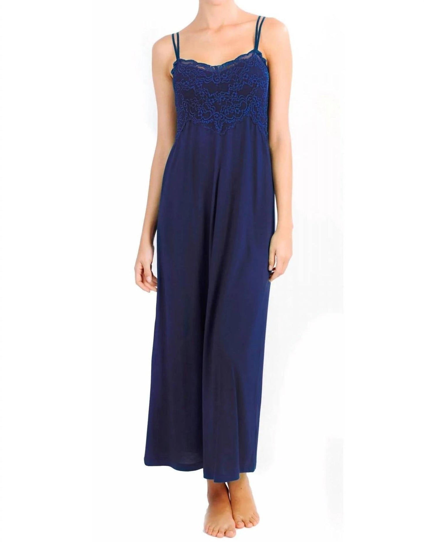 Twelve Eighty Eight - Alissa Double Spaghetti Strap Long Gown