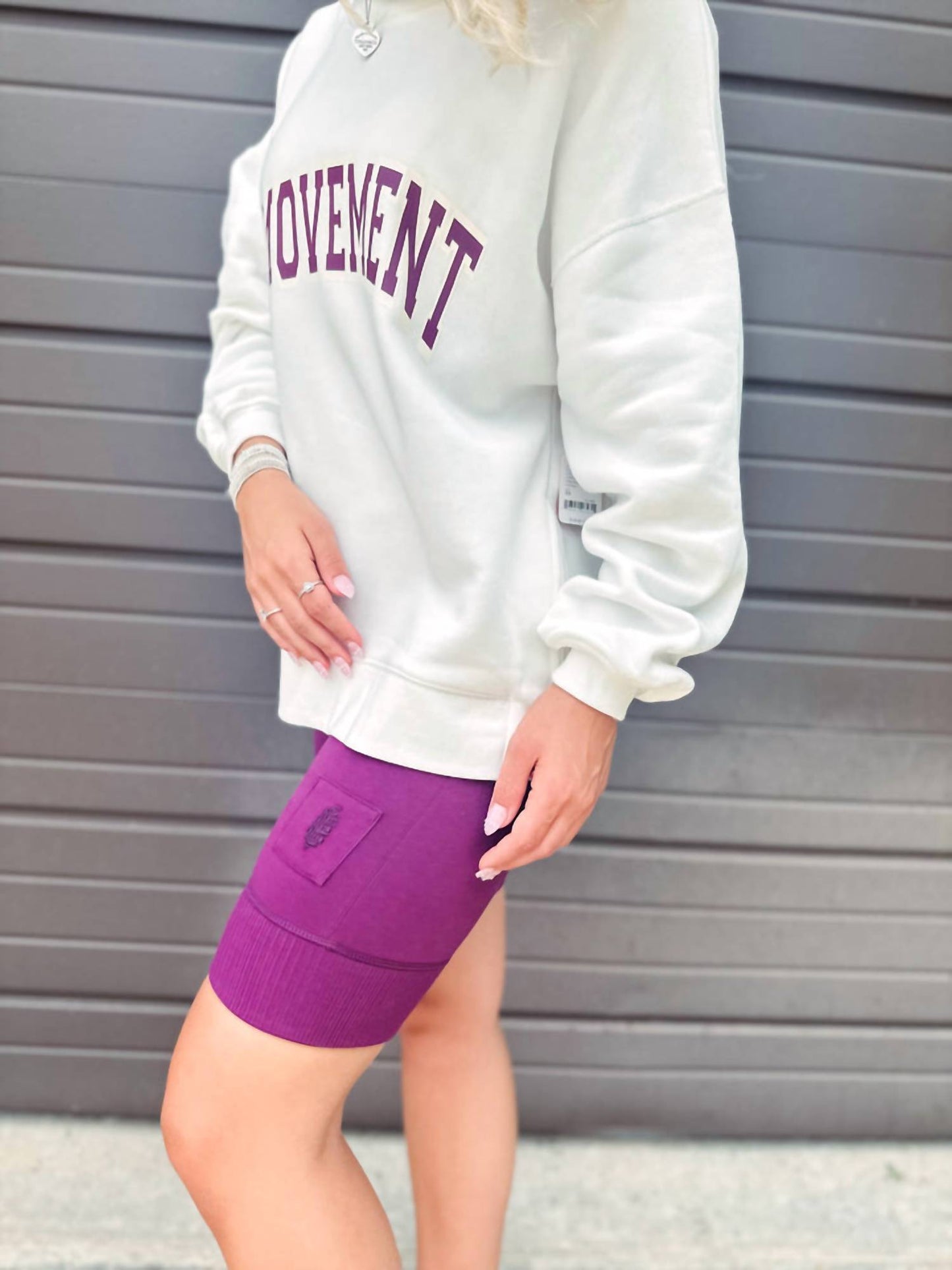 Free People - Victory Pullover And Short Set