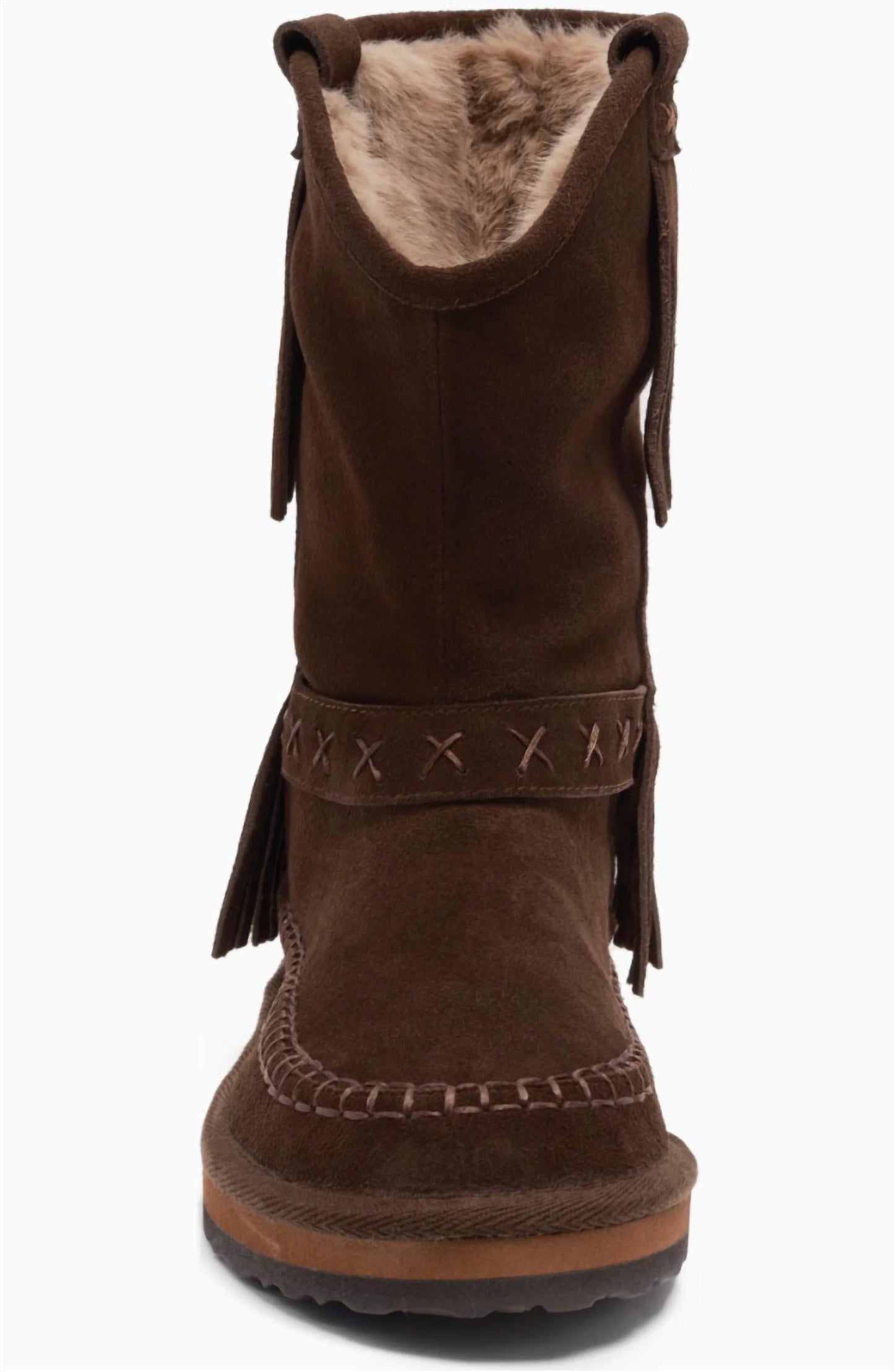 Free People - Women's Faye Fringe Pull On Boots