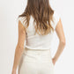 Bibi - Vivi Pearl Trim Top
