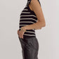 Entro - Kayla Mockneck Sleeveless Knit Top