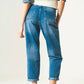 Q2 - Dare to Wear Darts at the Waist Straight Leg Jeans